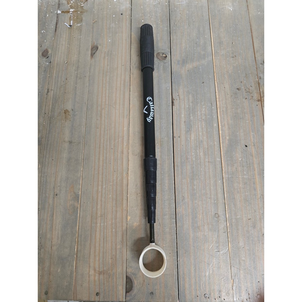 Callaway Golf Ball Retriever Unisex OS Black Telescopic Extendable Handle 23-74"